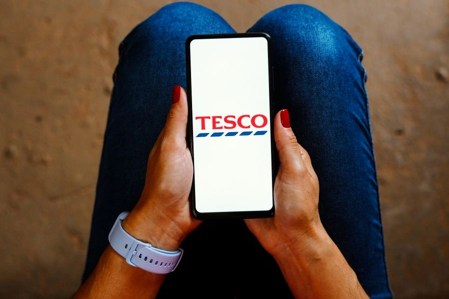 Tesco has replaced traditional barcodes with QR codes